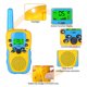 thumbnail image 5 of 3 uds Walkie Talkies para niños linterna LED retroiluminada actividades familiares al aire libre de largo alcance para acampar senderismo, 5 of 8
