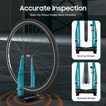 Wheel Truing Stand - All - Around Accurate Inspection, Compatible with 140 - 180mm Brake Discs