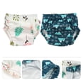 thumbnail image 4 of EeaseMX 2 piezas de pantalones de entrenamiento para pañales de bebé, pañales de gasa lavables para recién nacidos., 4 of 7