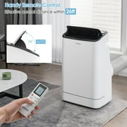 Costway 15000 BTU Portable Air Conditioner with Remote APP Control Cool Fan Heat Dehum
