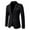 Black, variant on toraway Linen Suit for Men Big and Tall Casual Men's Casual Fashion Casual Slim One Single Suit Jacket XXXXXL