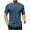 Navy, variant on breaise Workout Shirts for Men Knit T Shirts Short Sleeve Quick Dry Athletic Gym Active T Shirt Moisture Wicking, Men Shirt Clearance Deals