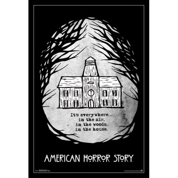 American Horror Story - House Laminated & Framed Poster Print (22 x 34)