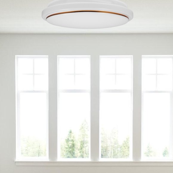 BALAHAPY Pantalla De Circular Para De Con Instalación Rápida Y Aspecto Moderno En PVC