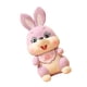 thumbnail image 5 of Conejo de peluche Hugo Juguete de peluche Figura de Regalo de cumpleaños Suave para Sofá Oficina Viajes Niñas Violeta muñeco de conejo, 5 of 10