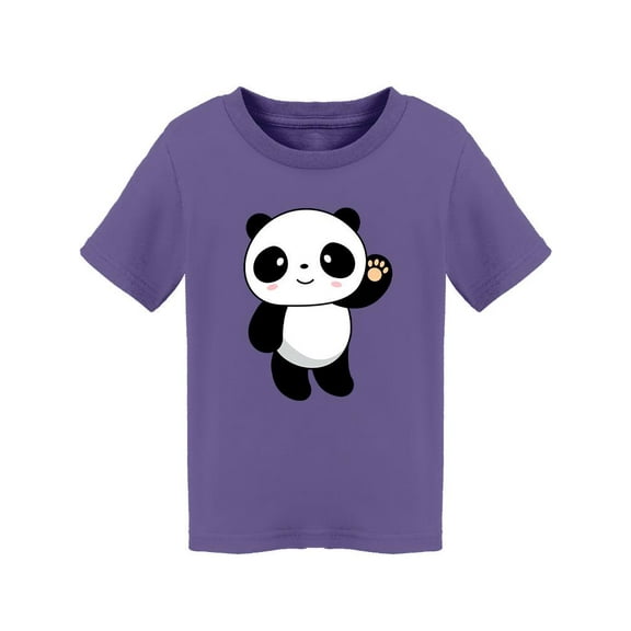 Panda Waving Hand T-Shirt Toddler -Image by Shutterstock, 5 Toddler