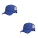 thumbnail image 4 of Sonducket Gorra de béisbol deportiva Protección solar Niños Moda para bebés Viseras clásicas Gorras ajustables para viajes al aire libre Azul oscuro 2piezas, 4 of 6