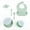 Green, variant on Baby Feeding Set Silicone 6-Piece