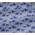thumbnail image 4 of oneOone Cotton Jersey Light Lavender Blue Fabric Flower Watercolor Quilting Supplies Print Sewing Fabric By The Yard 58 Inch Wide, 4 of 4