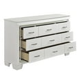 thumbnail image 3 of Topline Home Furnishings Commode blanche glamour, 3 of 4