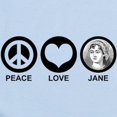 thumbnail image 2 of CafePress - Peace Love Jane Infant Bodysuit - Baby Light Bodysuit, Size Newborn - 24 Months, 2 of 4