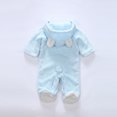 thumbnail image 6 of LOVZFMLL Newborn & Toddlers Unisex Plush Pajamas Fleece Hooded Onesie Jumpsuit Funny Animal Costume Fall Winter Warm Sleepwear Loungewear 0-12 Months, 6 of 8