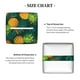 thumbnail image 5 of Fotbe Pineapples with Palm Leaves Porta Pañuelos Decorativo de Cuero, Caja Cuadrada Moderna para Pañuelos Faciales, Organizador y Dispensador 5x5x5'', 5 of 7