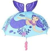 RINCO Kids Mermaid Umbrella Child's Size 30" (Mermaid)
