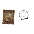 thumbnail image 1 of Marco de fotos,Marco de fotos retro Marco de fotos de mesa vintage,Marco de fotos adornado para colgar en la pared,decoración del hogar,Expositor de artesanías,Expositor de madera para, 1 of 8
