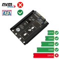 thumbnail image 3 of M.2 NGFF Key B to 2.5Inch SATA III +Frame Bracket for NGFF M.2 2230 2242 2260 2280 Hard Disk Adapter Board, 3 of 5