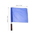 thumbnail image 2 of Portable Competition Flag Hand Waving Flag Referee Flag Conduct Supply, 2 of 8