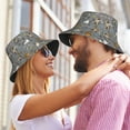 thumbnail image 2 of Cute cat Bucket Hats for Woman Packable Summer Sun Hat Beach Caps For Fisherman Outdoor Travel Hiking, 2 of 5