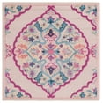 thumbnail image 2 of SAFAVIEH Bellagio Rio Floral Wool Area Rug, Light Pink/Multi, 5' x 5' Square, 2 of 11