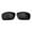 Black - Polarized, variant on Walleva Brown Polarized Replacement Lenses for Maui Jim Kanaio Coast Sunglasses