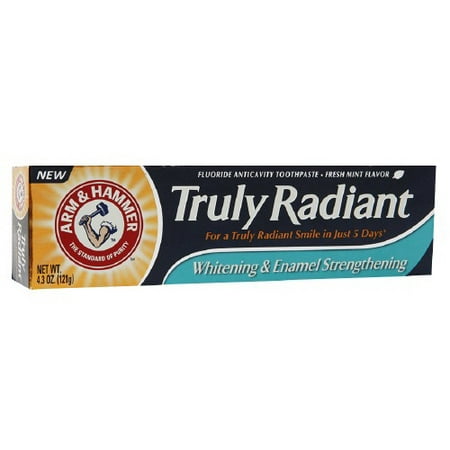 Arm and Hammer vraiment Whitening Dentifrice Radiant, menthe fraîche - 4.3 Oz, 3 Pack
