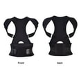 thumbnail image 2 of Back Men Women Elastic Adjustable Shoulder Brace Waist Belt Back Support Posture Corrector, 2 of 7