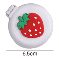 thumbnail image 2 of Mini Peigne Rond Mignon pour Cheveux, Brosses de Poche avec Miroir de Maquillage pour Femmes et Filles, 2 of 5