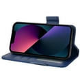 thumbnail image 2 of iPhone 14 Case , PU Leather Flip Cover Card Slots Magnetic Closure Wallet Case for iPhone 14, 2 of 5