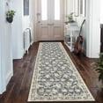 MJIAexp 2'x8' Boho Floral Kitchen Runner Rug Machine Washable Runner