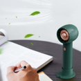 thumbnail image 2 of Mini ventilador de mano ventilador de refrigeración eléctrico recargable verde Zulema ventilador de mano, 2 of 7