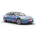 thumbnail image 6 of Rwraps Emoji Retro Faces Gloss Vinyl Film Wrap 59in x 18ft Vinyl Vehicle Car Film Sheet Roll, 6 of 9