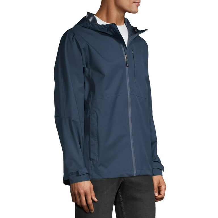 SwissTech Men s Rain Shell Jacket up to Size 5XL Walmart
