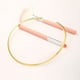 thumbnail image 3 of BRIGHTFUFU Collar de collar de gargantilla de oro redondo Collar de gargantilla para mujeres para mujeres, 3 of 8