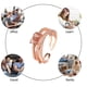 thumbnail image 3 of Anillo giratorio antiansiedad Anillo giratorio ajustable para mujer (Oro rosa A) Ehuebsd libre de BPA, 3 of 8
