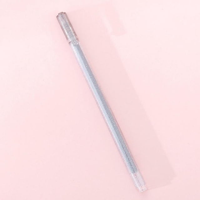 Writech Pens Drawing Pens 5ml Flash Gel Pen Color Shiny Highlighter Adult Crafting Doodling Drawing 8PCS Silver