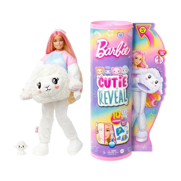 Muñeca Barbie Cutie Reveal Playeras Tiernas Oveja