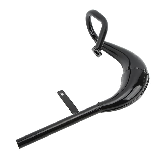 Tubo de Escape Silenciador de Bicicletas Motorizadas ANGGREK Hierro de Vientre Gordo para 49cc 60cc 66cc 80cc