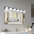 thumbnail image 6 of ACE-LIGHTS,Modern 6-Light Rotatable & Dimmable LED Vanity Light Fixture with Acrylic Shades,Energy-Efficient Bathroom Wall Sconce for Bathroom,Dressing Room,Mirror Cabinet,Living Room(Black）, 6 of 10