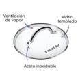 thumbnail image 3 of Tapa de vidrio templado para Instant Pot, transparente de 7.6 pulgadas, Mini 3 Quartos Instant Pot Duo 30, 3 of 3