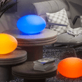 thumbnail image 6 of MoNiBloom LED Oblate Ball Light, RGB Color Changing Lamp with Remote Control, Rechargeable Cordless Moon Lamp Beside Desk Lamp, Medium, 6 of 11