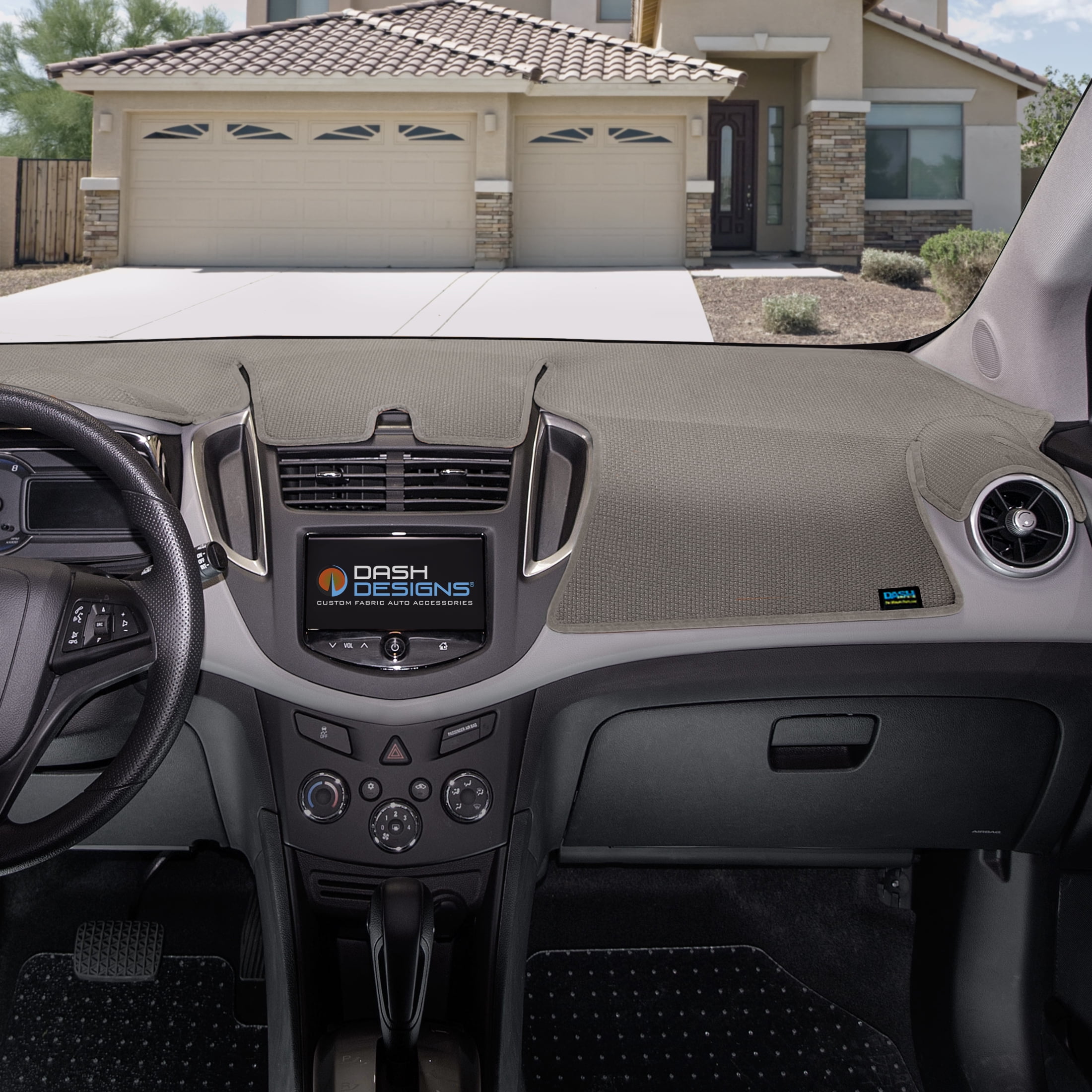Dash Designs Dashtex Grey Custom Fit Dash Cover Fits: 19-21 Toyota Rav4 W/O Head Up Display