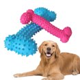 thumbnail image 2 of Amyove Pet Dog Bone Toy Barbed Teether Toys Puppy Chewing Toy Random Color, 2 of 7