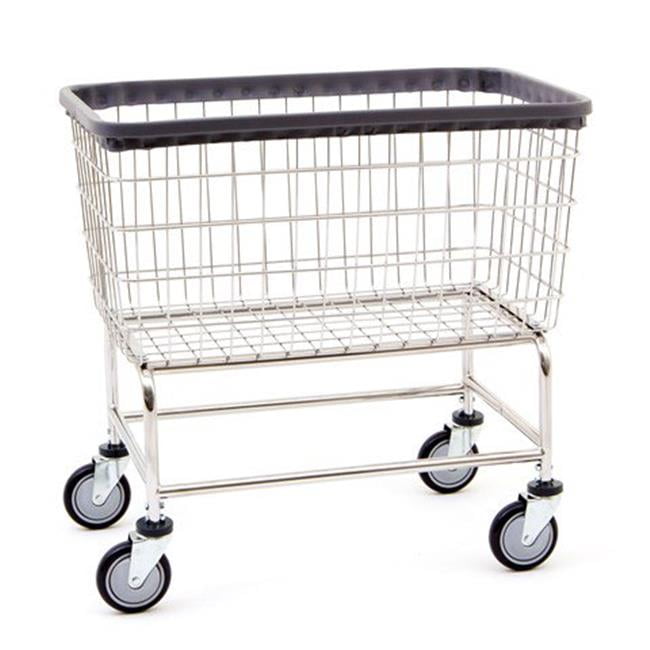 Large Capacity Wire Frame Metal Laundry Cart
