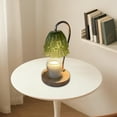 thumbnail image 5 of Bxaolu Fragrance Candle Warmer Lamp, Electric Candle Warmer with Dimmer, Mom Christmas Birthday Gifts for Women, House Warming Gifts New Home Bedroom Decor, Green, 5 of 7