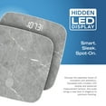 thumbnail image 6 of Nautica Plus App Compatible LED Body Composition Scale with Bluetooth , Travertine Stone , 440 lb Capacity, 6 of 12