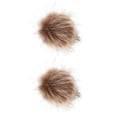 thumbnail image 4 of MesaSe 2pcs Artificial Wool Fuzzy Ball Decorative Hat Fuzzy Ball Clothes Accessories, 4 of 6