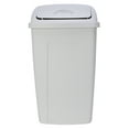 thumbnail image 3 of (4 pack) Mainstays Kitchen Trash Can, 13 Gallon, Plastic Swing Top Garbage Bin, Gray, 3 of 10