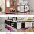 thumbnail image 6 of Graffiti Rectangular Rubber Mats Kitchen Rugs, 15.7"x59", Washable, Absorbent - Kitchen Mats and Runners, 6 of 6