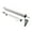 Silver, variant on WINDLAND Aluminum Alloy Pneumatics Door and Window Closers with Protective Sleeves