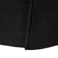 thumbnail image 6 of Fgnfyis Mens Jackets Autumn Winter Wool Blend Long Coat Solid Color Thicken Overcoat Men’S Trench Coat Mid Length Warm Mens Coats Black L, 6 of 6